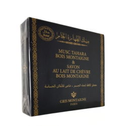 Coffret Musc Tahara Bois Montaigne + Savon Chèvre | Alma Modesty