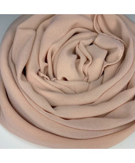 Hijab en Mousseline Crème | Léger et Confortable - Alma Modesty