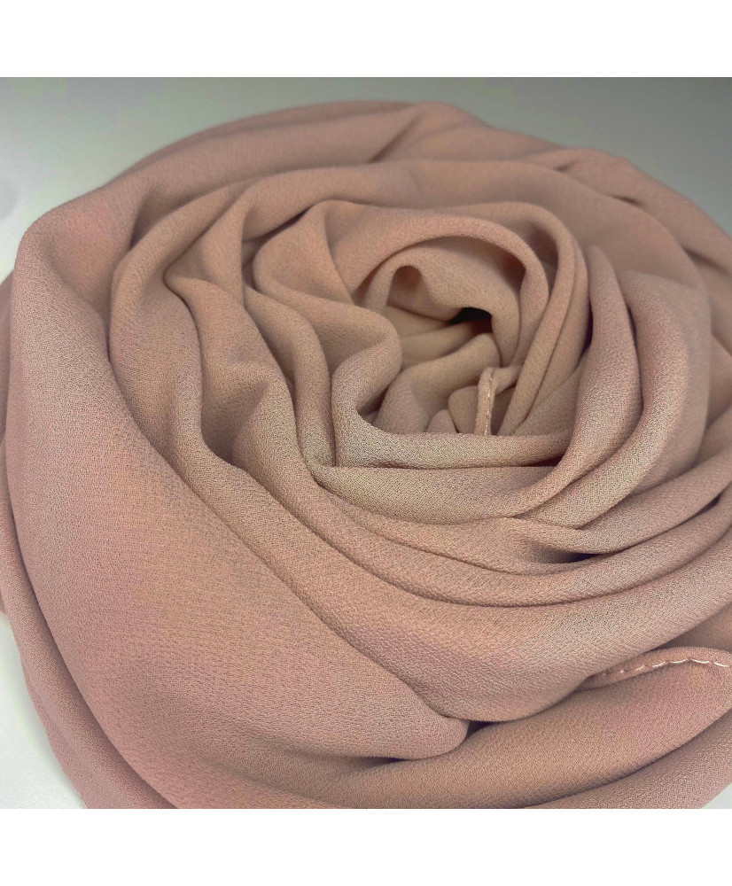 Hijab Mousseline Nude, léger & élégant | Alma Modesty