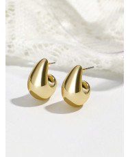 Boucles d'oreilles goutte acier inoxydable– Bijou élégant et résistant