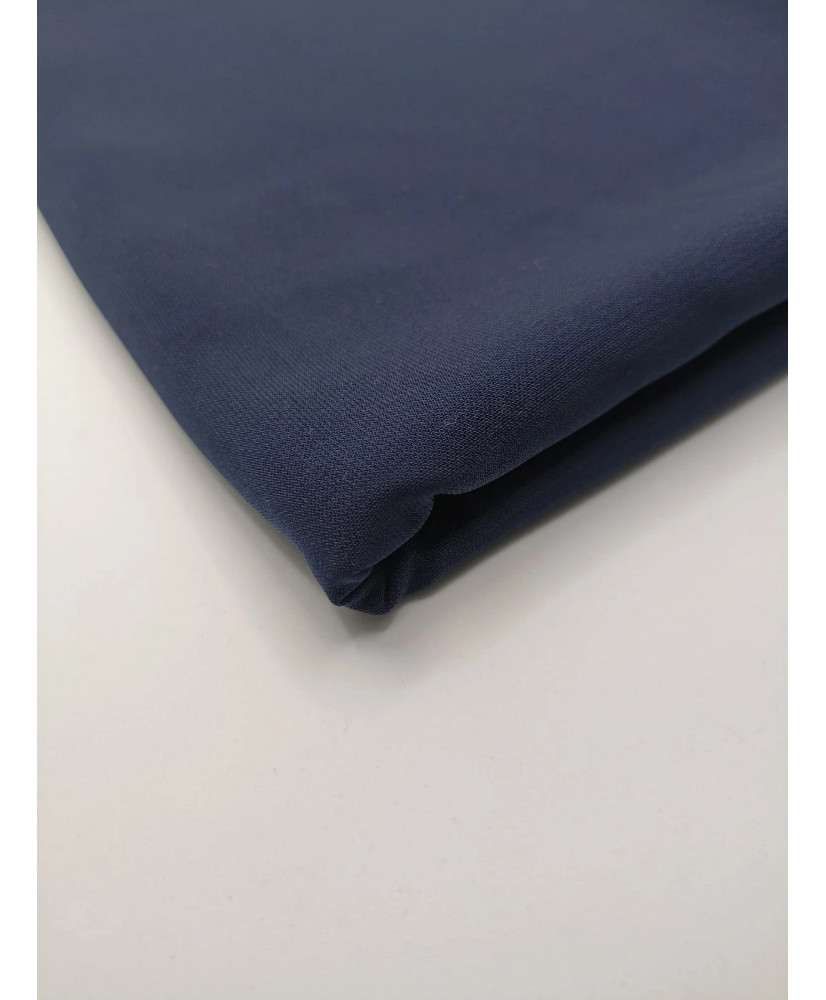 Hijab en Soie de Médine Bleu Marine - Chic et Confortable